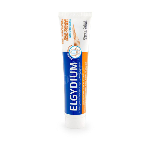 ELGYDIUM Przeciwpróchnicowa pasta do zębów z kompleksem Fluorinol Protect+ 75 ml