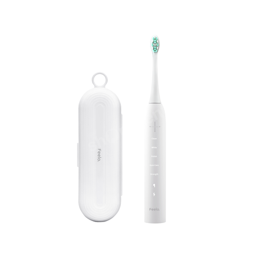 Feelo PRO White szczoteczka soniczna z etui podróżnym