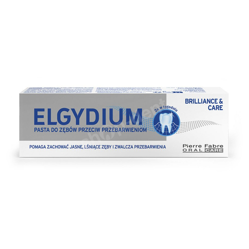 Elgydium Brillance & Care - Polerująca pasta do zębów przeciw przebarwieniom
