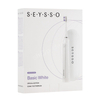 SEYSSO Carbon Basic White Szczoteczka soniczna z etui podróżnym 