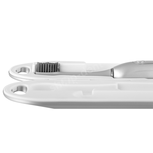 Zestaw SEYSSO Silver Professional Szczoteczka soniczna z etui i 4 końcówkami