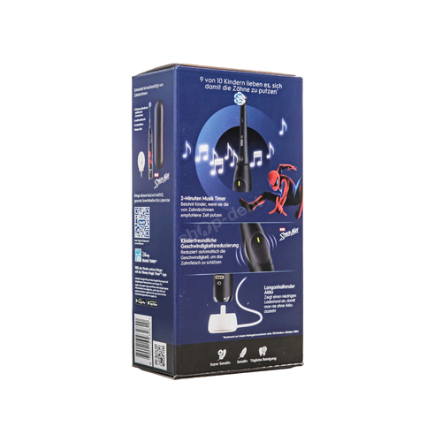 ORAL-B iO Series Kids 6+ Spiderman Szczoteczka elektryczna magnetyczna dla dzieci z etui