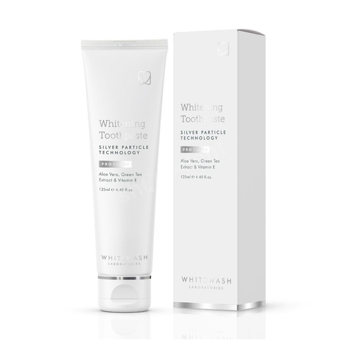 Whitewash zestaw 2 past wybielających z cząsteczkami srebra 2x125 ml