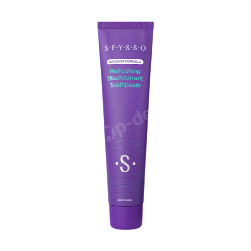 SEYSSO Color Refreshing Blackcurrant Odświeżająca pasta do zębów miętowo-porzeczkowa 75 ml