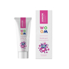 WOOM Junior Bubble Gum Naturalna pasta do zębów dla dzieci 6+ z fluorem o smaku gumy balonowej 50 ml