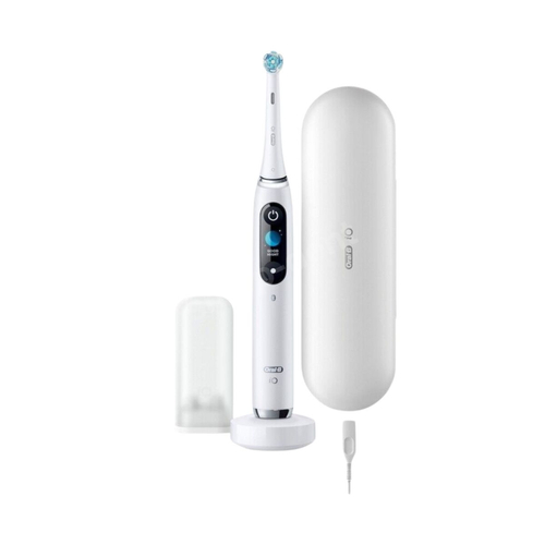 ORAL-B iO 9N White Alabaster Szczoteczka elektryczna magnetyczna z etui podróżnym