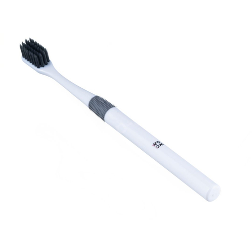 WOOM Charcoal Soft miękka szczoteczka do zębów z aktywnym weglem