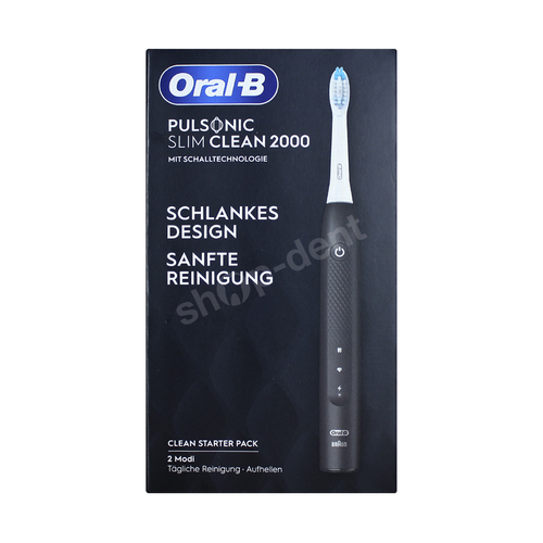 ORAL-B Pulsonic Slim Clean 2000 Black Szczoteczka soniczna w kolorze czarnym