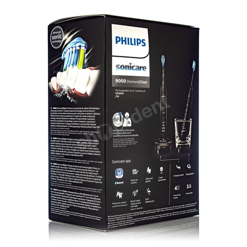 PHILIPS Sonicare Diamond Clean 9000 Black HX9914/54 Zestaw dwóch szczoteczek sonicznych