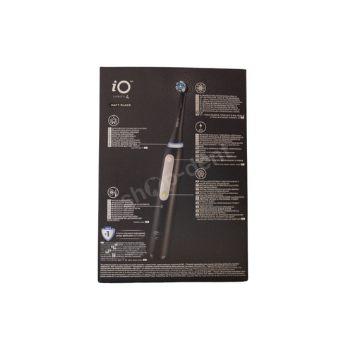 Oral-B iO 4 Black szczoteczka elektryczna magnetyczna czarna