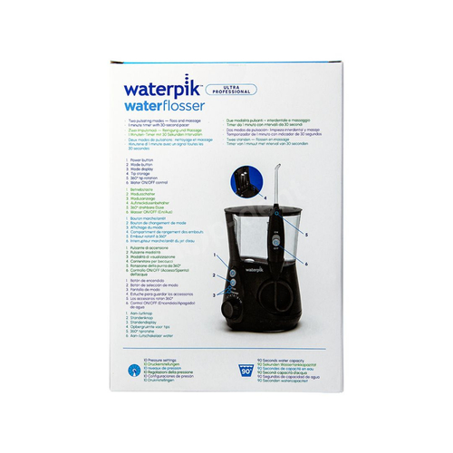 WATERPIK WF-662 Ultra Professional Black Irygator stacjonarny do zębów czarny