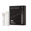 Zestaw SEYSSO Gold Black SC szczoteczka soniczna biała i pasta Advanced Whitening