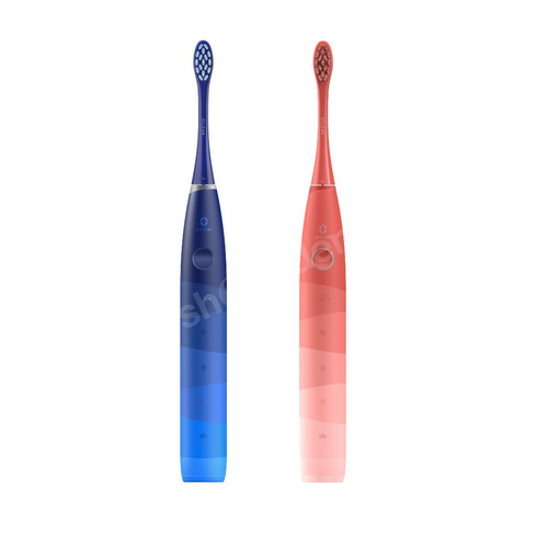 Oclean Find Duo Set Zestaw szczoteczek sonicznych Oclean Flow (koralowa i niebieska)