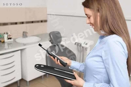 SEYSSO Carbon Professional szczoteczka soniczna z etui podróżnym i dodatkowymi końcówkami