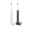 PHILIPS Sonicare Series 3100 Pink and Black HX3675/15 DWUAPK szczoteczek sonicznych do zębów różowa i czarna