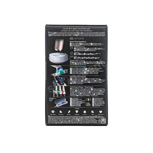 ORAL-B iO 10 Eclipse Gold szczoteczka magnetyczna złota z białym etui podróżnym