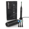 Smilesonic EX BLACK szczoteczka soniczna do zębów czarna z etui podróżnym