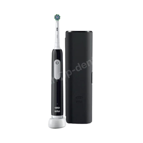 ORAL-B Pro 1 BLACK Cross Action szczoteczka elektryczna z etui podróżnym