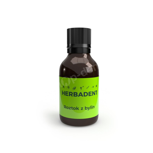 HERBADENT ORIGINAL Ziołowy roztwór na dziąsła 25 ml