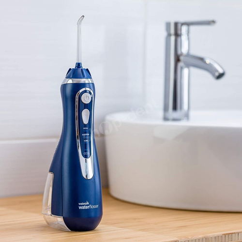 WATERPIK WP-563 Navy Irygator bezprzewodowy w kolorze granatowym