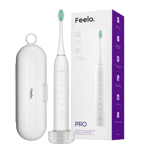 Zestaw Feelo PRO White szczoteczka soniczna i irygator do zębów