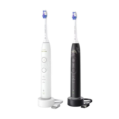 PHILIPS Sonicare 6500 DUO Black/White HX7419/01 Zestaw dwóch szczoteczek sonicznych z etui