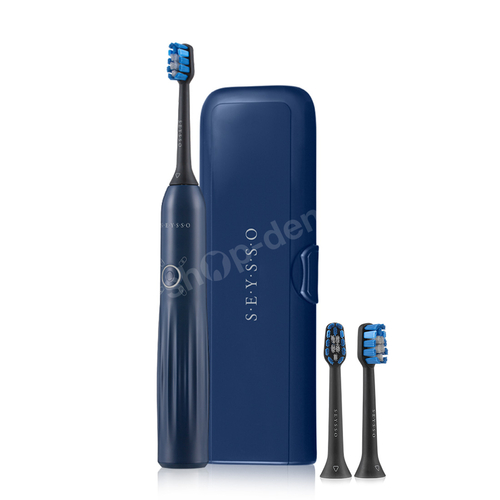 Zestaw SEYSSO Planet NeptunX szczoteczka soniczna z etui podróżnym i 3 końcówkami