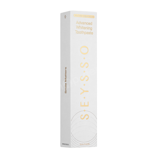 SEYSSO Gold Advanced Whitening - Kompleksowa pasta wybielająca z koenzymem Q10 75 ml