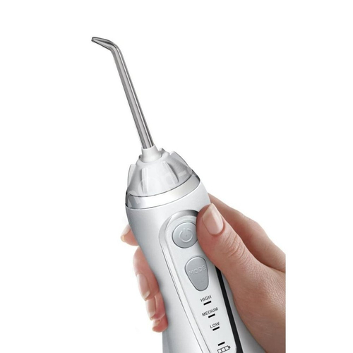 Irygator dentystyczny WATERPIK WP-560. Bezprzewodowy w kolorze białym.