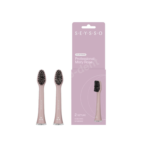 SEYSSO Color Professional Misty Rose końcówki do szczoteczki sonicznej 2 sztuki