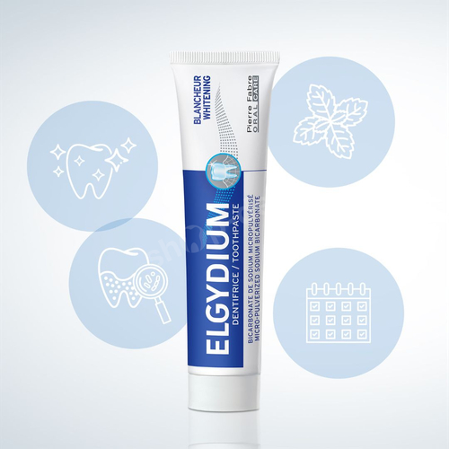 ELGYDIUM Whitening - Wybielająca pasta do zębów 75ml