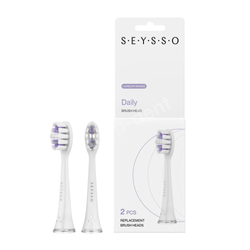 Końcówki SEYSSO Carbon Daily SE0103 2 szt. do szczoteczki sonicznej