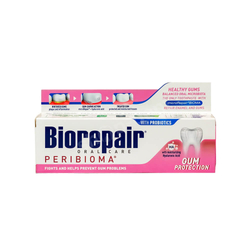 BIOREPAIR Peribioma Ochrona Dziąseł pasta na problemy z dziąsłami z probiotykami 75 ml