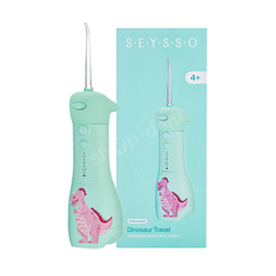 SEYSSO Kids Dinosaur Travel Coral Irygator do zębów dla dzieci