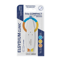 ELGYDIUM Clinic Trio Compact ISO 123 Fine Zestaw szczoteczek międzyzębowych