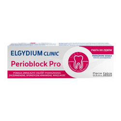 ELGYDIUM Clinic Perioblock Pro Pasta do zębów na podrażnione dziąsła 50 ml