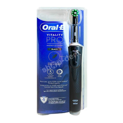 ORAL-B D103 Vitality PRO Protect X Clean Cross Action BLACK Szczoteczka elektryczna z 3 trybami pracy