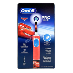 ORAL-B D103 Vitality Pro Kids 3+ Cars Szczoteczka elektryczna dla dzieci od 3 lat