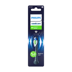 PHILIPS Sonicare Optimal White W2 Black HX6062/88 Końcówki do szczoteczki sonicznej Philips 2 sztuki