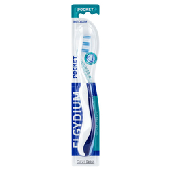 ELGYDIUM Pocket - Kieszonkowa, składana szczoteczka do zębów