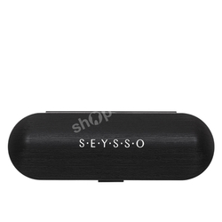 SEYSSO Carbon Black etui podróżne czarne do szczoteczki sonicznej
