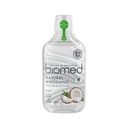 BIOMED NATURAL WHITENING płyn do płukania jamy ustnej mięta i kokos 500 ml