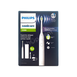 PHILIPS SONICARE HX7108/03 Next Generation 5300 White Szczoteczka soniczna do zębów z etui i 2 końcówkami