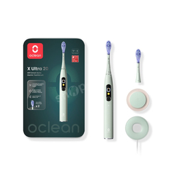 Oclean X Ultra 20 Mint Szczoteczka soniczna z 2 końcówkami
