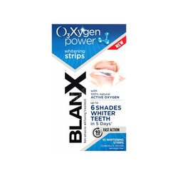 BLANX O3X Flash White Strips - Profesjonalne wybielające paski do zębów - 10 sztuk