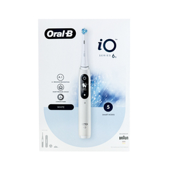 ORAL-B iO 6S White szczoteczka magnetyczna z etui podróżnym