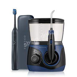 Zestaw SEYSSO Planet Irygator stacjonarny i szczoteczka soniczna Planet MercurX