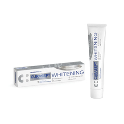 Curasept Whitening wybielająca pasta do zębów z nadtlenkiem i PVP 75 ml