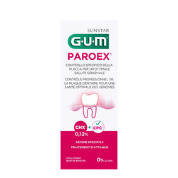 GUM Butler ParoeX - Płyn do terapii krótkoterminowej z chlorheksydyną 0,12% 300ml