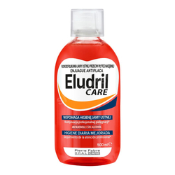Eludril CARE płyn do płukania jamy ustnej z chlorheksydyną przeciw płytce nazębnej 500 ml